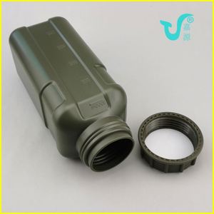 Muestra gratuita: Juego de 3 piezas de cantimplora alemana de aluminio, kit táctico de cantimploras, proveedor de fábrica, hervidor de camuflaje para entrenamiento. - Product Image 4