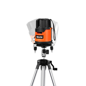 Diskon besar jepit miring industri benang 5/8 inci, Tripod sudut 360 derajat, Level Laser putar kemiringan ganda, lebar 21mm +/-10mm akurasi - Product Image 2