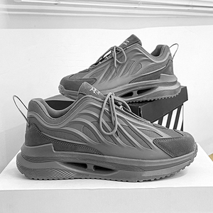 Scarpe Sportive Leggere da Uomo <span class=keywords><strong>per</strong></span> Tutte le Stagioni, Design Stabile, Tomaia in Tessuto Traspirante, Suole in PVC <span class=keywords><strong>per</strong></span> una Migliore Chiusura con Lacci - Product Image 3