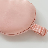 Masque de sommeil en satin de soie pour la santé oculaire, personnalisable (couleur et logo), idéal pour les cadeaux de fête, masque occultant pour le soin des yeux