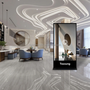 Miễn phí một mình 86/75/55 inch kiosk màn hình cảm ứng màn hình tương tác 4k 500nits LCD signage trong nhà quảng cáo kỹ thuật số cho nhà thờ - Product Image 4