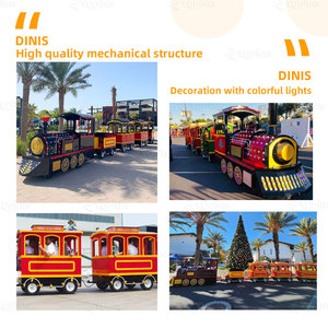 Proveedor de China, parque de atracciones, viaje en tren para niños, viaje en tren eléctrico sin rieles para la venta - Product Image 2
