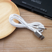 Cable de Datos USB Tipo C de Carga Rápida 2A, Trenzado de Nailon de Alta Calidad, para Teléfonos Móviles, Computadoras y Escáneres de Código de Barras, Venta al Por Mayor