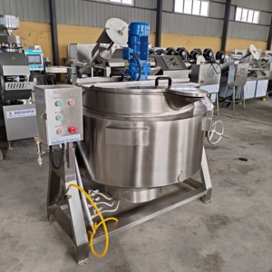 Thương mại trọng ấm đun nước KHUẤY TRỘN mới bánh sandwich nồi hơi sưởi ấm nghiêng Tính năng thịt trái cây mứt thực phẩm bánh thành phần - Product Image 5