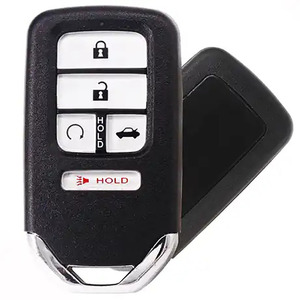 Telecomando auto 4+1 tasti smart di ricambio per VEZEL/Civic/Pilot, chipset ID47 KR5V2X 433MHz, prodotto da [Nome Produttore] - Product Image 1