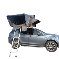 Carpa de Techo Rígida de Aleación de Aluminio con Apertura Lateral, Impermeable, de Tela Oxford, de Montaje Rápido, para SUV, Camioneta y Camping