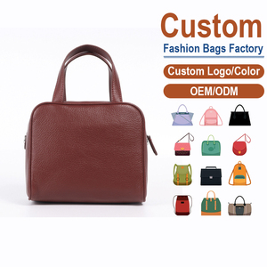 Bolso de Hombro Cruzado Cuadrado de Cuero Minimalista Color Borgoña con Textura de Piel de Vacuno de Capa Superior TR, Personalización OEM - Product Image 1
