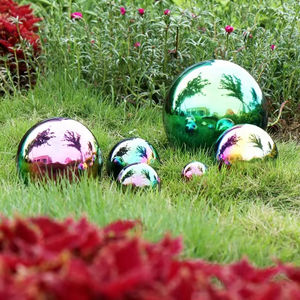 Esfera de Obsidiana Arcoíris Aura al por Mayor, Bola de Cristal Pulida a Mano para Decoración del Hogar, Regalos de Pascua - Product Image 3