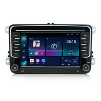 7-дюймовая автомобильная магнитола 2+32 ГБ для VW/Seat/Skoda, беспроводной Carplay/Android Auto, Wi-Fi, GPS-радио для авто