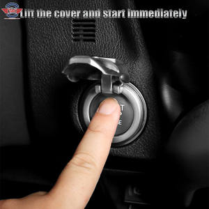 Cubierta de protección decorativa para interruptor de botón de coche, anillo de arranque Interior de Iron Man - Product Image 3