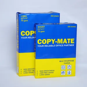 Fabricante de papel de copia, 8,5x11, 80GSM