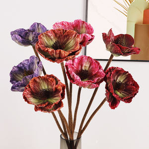 <span class=keywords><strong>Fleur</strong></span> artificielle EVA Real Touch <span class=keywords><strong>fleur</strong></span> de <span class=keywords><strong>coquelicot</strong></span> grande branche <span class=keywords><strong>fausse</strong></span> <span class=keywords><strong>fleur</strong></span> pour la photographie de mariage accessoires de décoration de la maison - Product Image 6