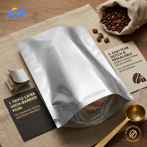 <span class=keywords><strong>Bolsas</strong></span> de Embalaje de Mylar Plateadas <span class=keywords><strong>al</strong></span> <span class=keywords><strong>por</strong></span> <span class=keywords><strong>Mayor</strong></span>, <span class=keywords><strong>Bolsas</strong></span> de Sellado <span class=keywords><strong>al</strong></span> <span class=keywords><strong>Vacío</strong></span> de Papel de Aluminio, <span class=keywords><strong>Bolsas</strong></span> de Pie con Sellado de Tres Lados <span class=keywords><strong>para</strong></span> Alimentos - Product Image 1