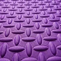 Tapis de yoga texturé en forme de feuille 60x30cm, dalles d'exercice en mousse pour la maison, la salle de sport, le studio de Pilates, tapis d'entraînement imperméable et rembourré