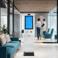 Solution d'équipement de service Wintronix YC P03 pour banques/hôpitaux/cliniques/cinémas, système de gestion des files d'attente multilingue, compteur LCD 10 points, conforme ROHS