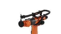Bras robotisé industriel lourd KUKA KR 500 R2800-2 HI, charge utile de 500 kg, robot à haute inertie