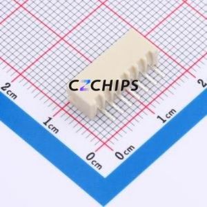 WAFER-PH2.0-7PZZ-Y62 Wire-to-Board Pin Header Through hole Component (THT),P=2mm Connector 1x7P 2mm Through Hole PH - Product Image 2