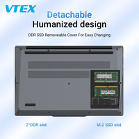 Ordinateur Portable Bureau Économique Ultra Itel à Vente Chaude 15,6 Pouces DDR SSD Core i3 i5 i7 N95 N100 avec Cache Caméra Confidentialité et Windows 10 11