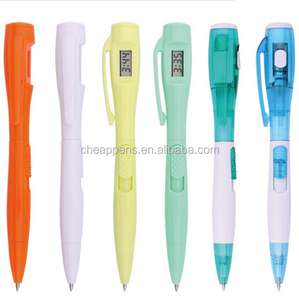 Reloj electrónico digital Push Pen con reloj - Product Image 3