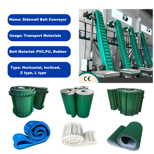 ناقل حزامي جانبي مائل عالي الكفاءة لمناولة المواد السائبة - Product Image 3