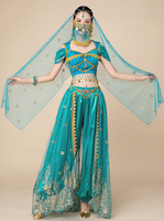 Robe de danse du ventre sexy pour femmes adultes, longue, ajustée, style sari, pour spectacle indien/bollywoodien