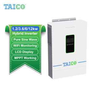 Умный солнечный инвертор TAICO 1,2 кВт-12 кВт, Wi-Fi, Управление приложениями, 220 В 48 В 24 В 12 В, чистый синусоидальный однофазный выход - Product Image 1