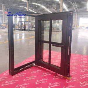 Ventana de aluminio con aislamiento térmico, resistente a huracanes, popular <span class=keywords><strong>en</strong></span> <span class=keywords><strong>Carolina</strong></span> del <span class=keywords><strong>Sur</strong></span>, con certificación NOA FL y NFRC, tipo batiente. - Product Image 4