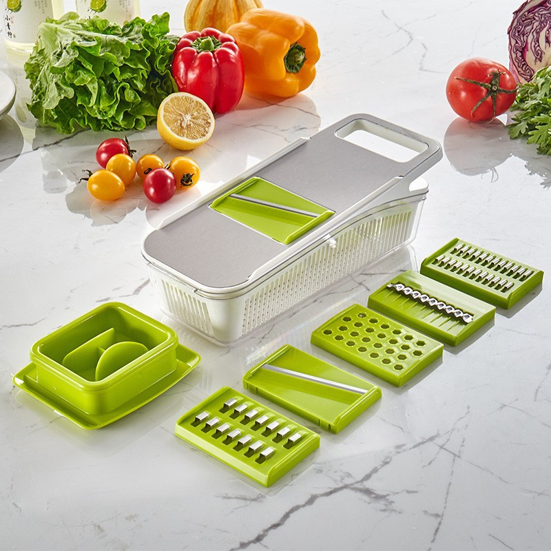 12 in 1 Green-Stainless steel