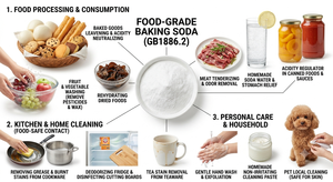 <span class=keywords><strong>Bicarbonate</strong></span> de soude de qualité alimentaire, prix compétitif, non destiné à la fabrication de médicaments, uniquement pour l'alimentation. - Product Image 5