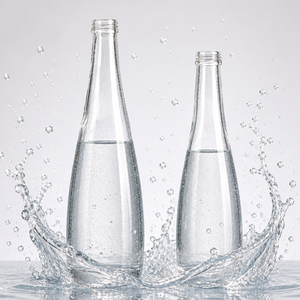 <span class=keywords><strong>Bouteille</strong></span> en verre cylindrique haut de gamme vide pour spiritueux, idéale pour la distillerie, avec logo personnalisé, emballage en verre en gros - Product Image 2