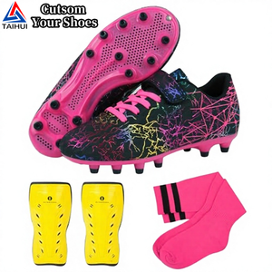 Fabricación de <span class=keywords><strong>Botas</strong></span> de Fútbol Personalizadas para Niños, MOQ Bajo, Diseño de <span class=keywords><strong>Botas</strong></span> de Fútbol para Niñas, Proveedor de Calzado Deportivo, OEM ODM, Kit de Fútbol - Product Image 1