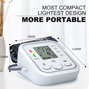 <span class=keywords><strong>Monitor</strong></span> digitale della pressione arteriosa di grado ospedaliero con doppia alimentazione 198 set Memory regolabile bracciale <span class=keywords><strong>Monitor</strong></span> BP - Product Image 6