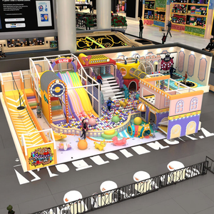 Équipement de terrain de jeux intérieur sur mesure <span class=keywords><strong>gratuit</strong></span> pour enfants, parc d'attractions en plastique souple commercial pour centre commercial - Product Image 1