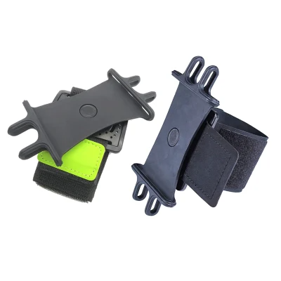 Sport Running Armband for Mobile Phone Holder Flexible Portable Phone Accessories Adjustable Strap 360 Degree Rotatable