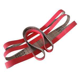 2 bandes abrasives en céramique haute performance de 72 pouces 40 60 80 120 grains VSM XK850X bande de sable abrasif pour affûter la ponceuse - Product Image 6