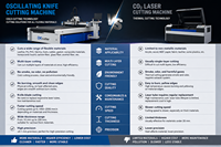 Máquina de Corte Automática CNC con Cuchilla Oscilante para Tela de PVC, Tela de PU, Spunbond, Meltblown, Textil Técnico en Rollo