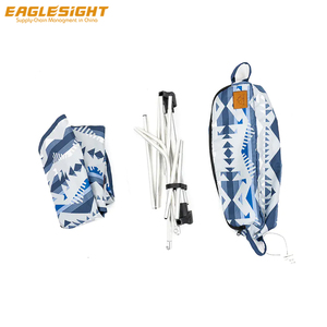 เก้าอี้พับอลูมิเนียม Ultralight <span class=keywords><strong>Yuru</strong></span> Camp สำหรับตั้งแคมป์กลางแจ้งแบบพกพา พร้อมโลโก้สั่งทำ - Product Image 3