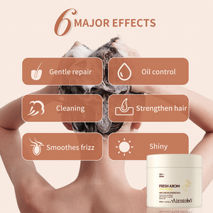 <span class=keywords><strong>Mascarilla</strong></span> Capilar Reparadora Profunda Fresh Arom, Proporciona Hidratación Intensa <span class=keywords><strong>para</strong></span> <span class=keywords><strong>Suavizar</strong></span> y Revitalizar <span class=keywords><strong>el</strong></span> <span class=keywords><strong>Cabello</strong></span> Seco, Quebradizo y Dañado - Product Image 6