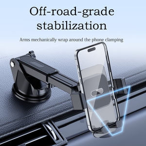Supporto per Telefono Auto Ultra Sottile in ABS, Rotazione a 360°, Ventosa Forte, Antigraffio, Stabile, Supporto Universale per Navigazione - Product Image 5