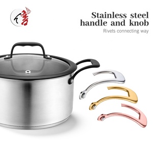 Juego <span class=keywords><strong>de</strong></span> <span class=keywords><strong>Ollas</strong></span> y Sartenes Antiadherentes para Cocina, Material <span class=keywords><strong>de</strong></span> Grado Alimenticio, Juego <span class=keywords><strong>de</strong></span> Utensilios <span class=keywords><strong>de</strong></span> Cocina Duraderos <span class=keywords><strong>de</strong></span> <span class=keywords><strong>Acero</strong></span> <span class=keywords><strong>Inoxidable</strong></span> - Product Image 4