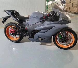 มอเตอร์ไซค์แข่งซูเปอร์พาวเวอร์ R6 10000W ขนาด 200 มม. แบตเตอรี่ลิเธียม 96V 150Ah ความเร็วสูงสุด 200 กม./ชม. ระบบควบคุมระบายความร้อนด้วยน้ำ พร้อมเบรก Brembo - Product Image 4