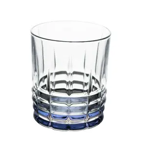 2024 Online top selling Customized Tumbler rolling Whiskey Glasses set whiskey Spinning glass cup bar glassware bar glass