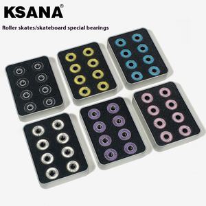 JIESEN-Patins à roulettes à double rangée en fibre de carbone, roulement à quatre roues, double bascule, grande vitesse, 50 km/h, 608 - Product Image 3