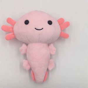 Peluches personnalisées mignonnes de salamandres mexicaines, animaux en peluche doux, axolotl - Product Image 5