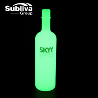 Bouteille de lin fluorescente Vodka 750ml, 10 ml