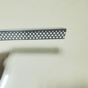 Nhôm Vách Thạch Cao Thạch Cao Thạch Cao Góc Hạt Với Lưới Cho Tường Bảo Vệ Kim Loại Góc Hạt Cho Xây Dựng Chuyên Nghiệp - Product Image 4