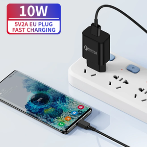 Ensemble universel de chargeurs rapides 10W 5V 2A avec prises EU/US/UK et câbles <span class=keywords><strong>USB</strong></span>, adaptateurs secteur - Product Image 4