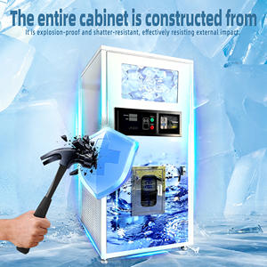 เครื่องทำน้ำแข็งอัตโนมัติแบบหยอดเหรียญสำหรับสถานีบริการน้ำมัน - Product Image 6