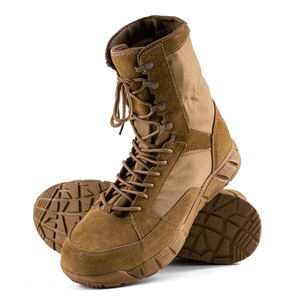 TSB01 Coyote Men outdoor camping <b>hiking</b> hunting Super light weight Suede Coyote Brown breathable summer combat <b>boots</b> shoes - Product Image 3
