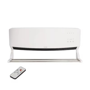 Wall Mounted Fan <b>Heater</b> <b>Electric</b> Remote Control <b>Timer</b> Function 2 8 Hours Heating Cooling Dual Use WJX BG001 - Product Image 4